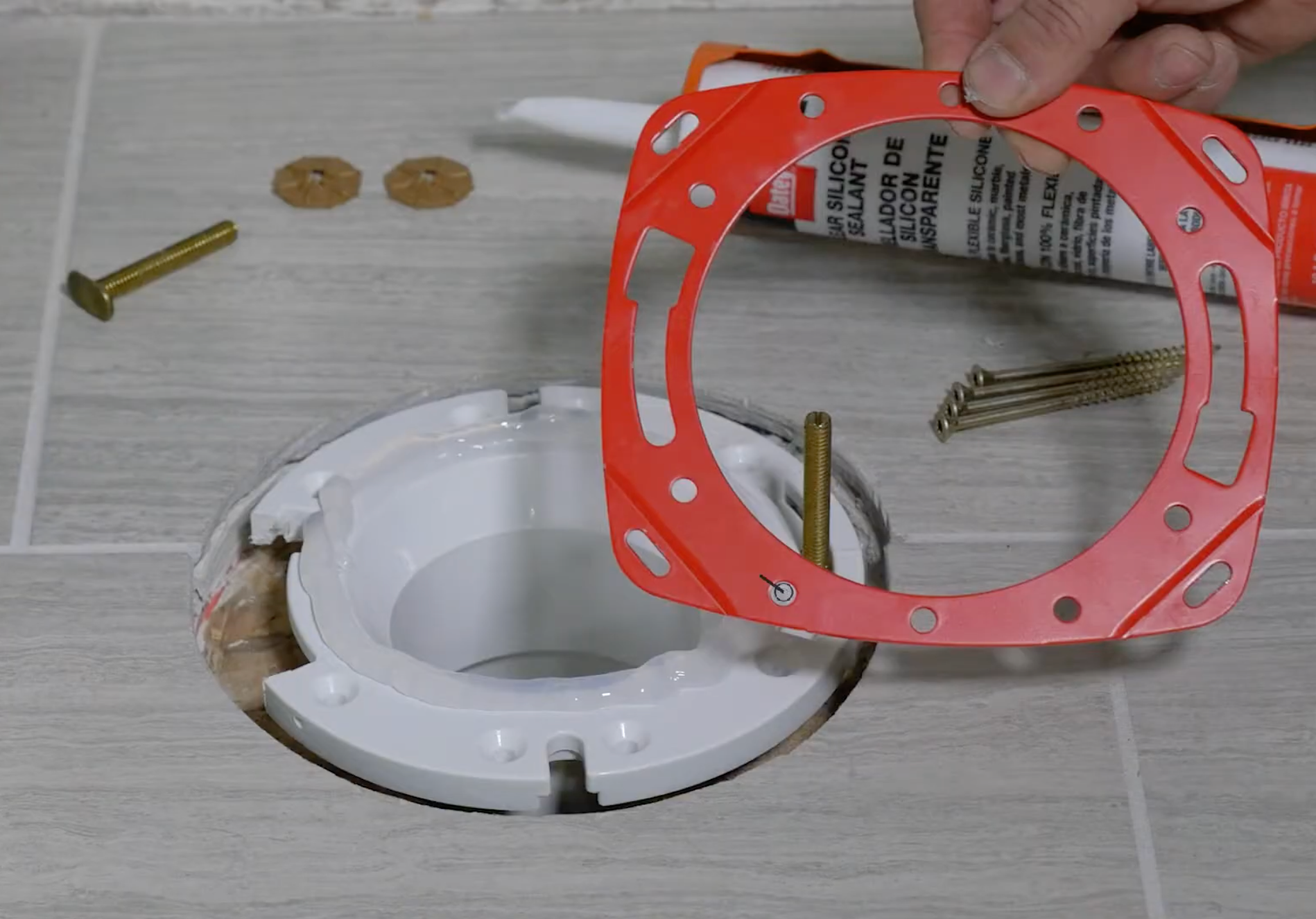 How to Repair a Toilet Flange