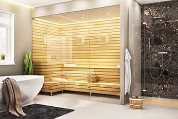 Natural Organic Style Bathroom Example