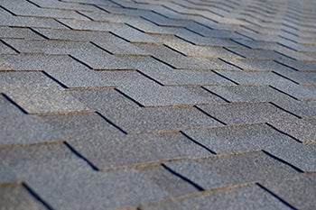 Shingled Roof on a House