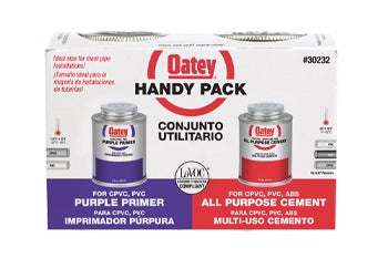Oatey Handy Pack with Cement and Primer