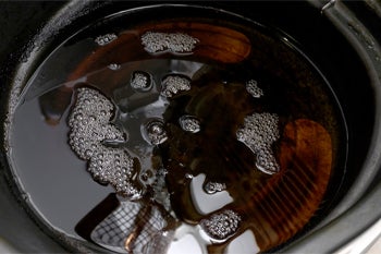 grease in a pan do not pour down drain