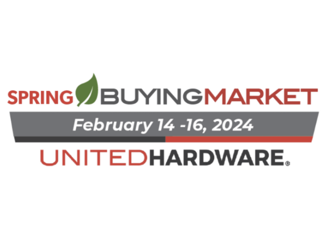 United Hardware spring buying market logo