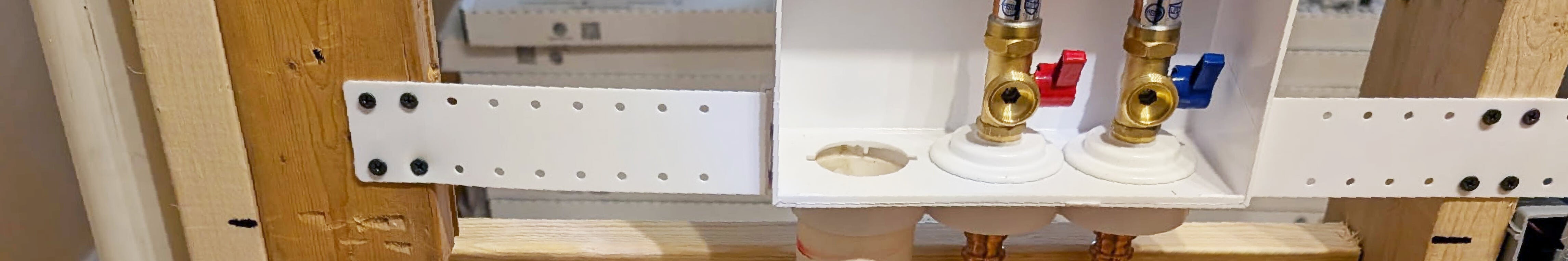 Plumbing Wizard Installs Oatey® Quadtro® Plumbing Outlet Box for Efficient Washer Relocation