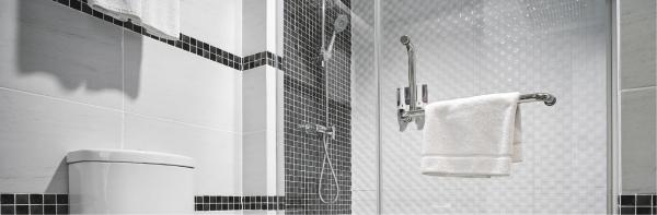 Haven Tile Co. quickly revitalizes iconic Don Cesar guest-room and suite bathrooms using QuickDrain’s ShowerLine Linear Drain