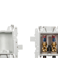 MODA™ combines the best features of plumbing outlet boxes