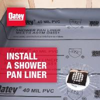 How to Install a Shower Pan Liner
