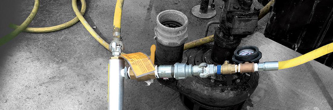 Vacuum Manhole Testing