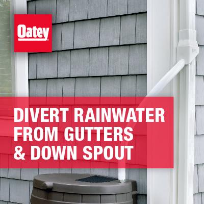 How to install a Rainwater Collection System: Redirect Rainwater from Gutters and Downspouts