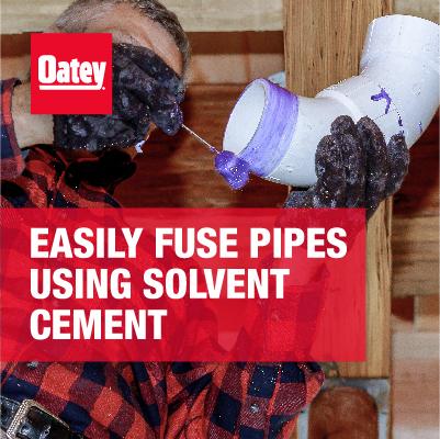 How to Easily Connect Pipes Using Solvent Cement