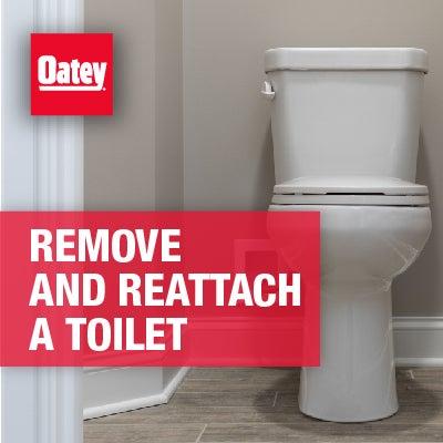 How to Replace, Repair & Re-attach Your Toilet