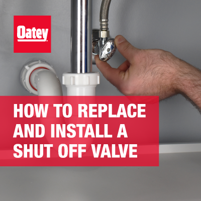 How to Replace and Install a Shut Off Valve