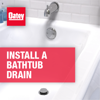 How to Install a Bathtub Drain