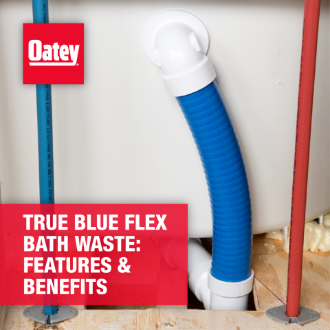 Get the FLEXibility You Need with  Dearborn® True Blue® FLEX Bath Waste Kits