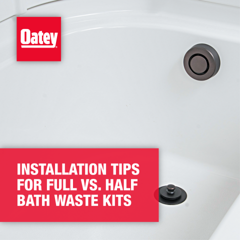 The Complete Guide to Bath Waste and Overflow Kits: Installation Tips for Full and Half Kits
