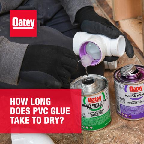 How Long Does PVC Glue Take to Dry?