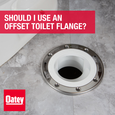 Should You Use an Offset Toilet Flange?