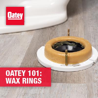 Oatey 101: What Is a Toilet Wax Ring and When Should You Replace It?